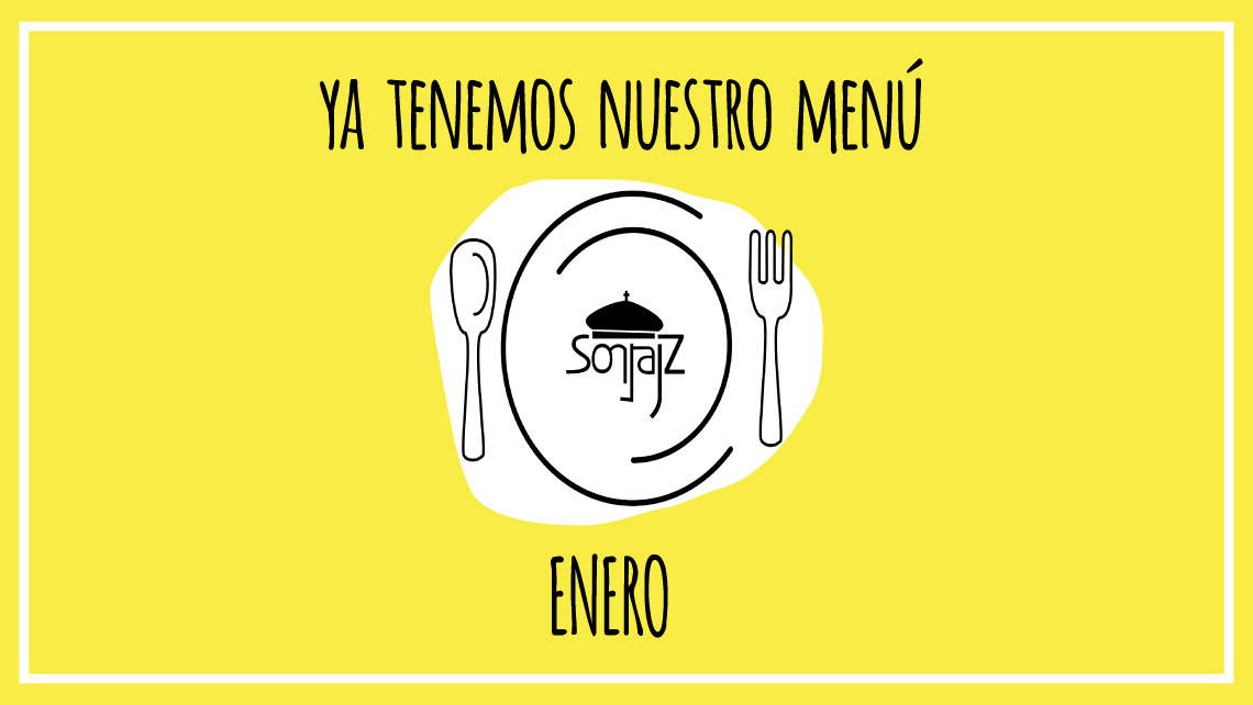 Ya tenenos nuestro menú de enero