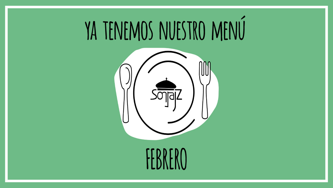 Ya tenemos nuestro menú de febrero