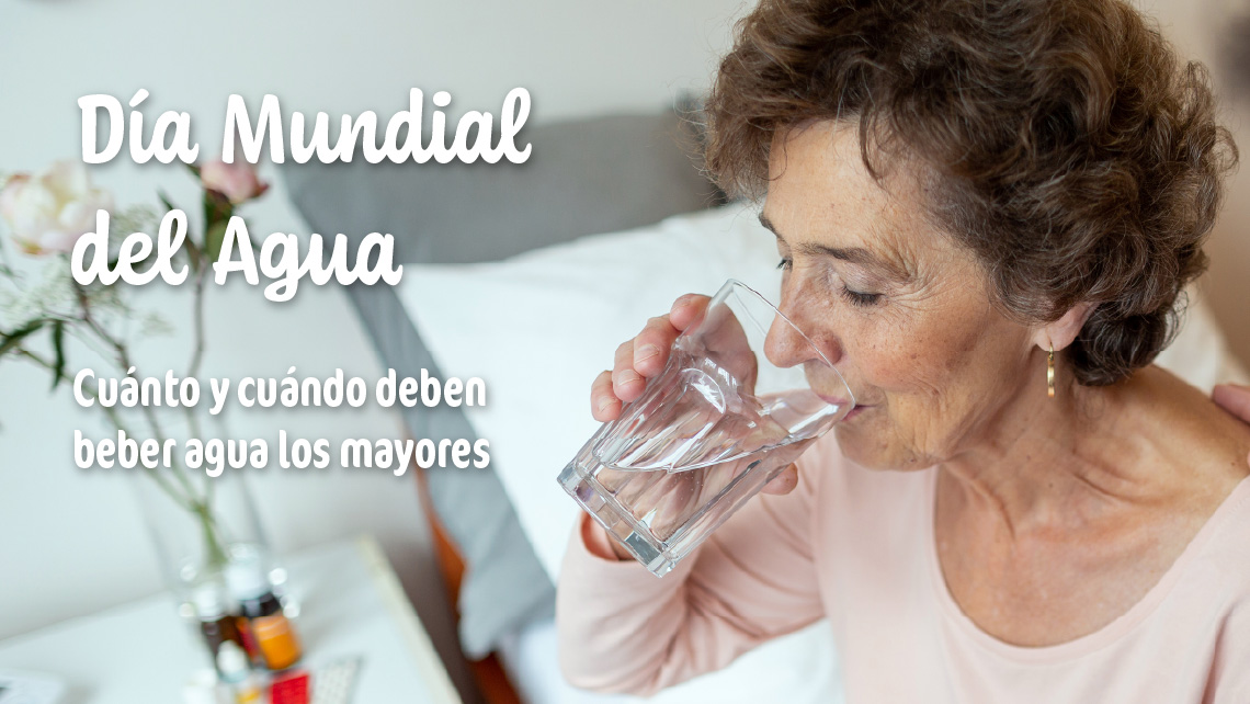 Cuándo y cuánto agua deben beber los mayores