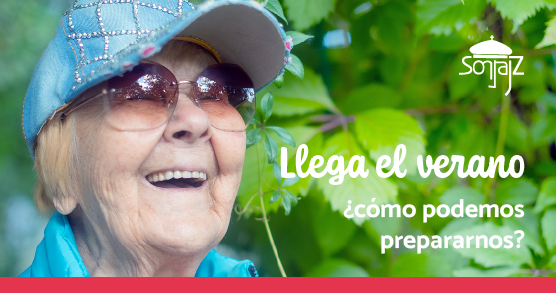 Las personas mayores y el verano