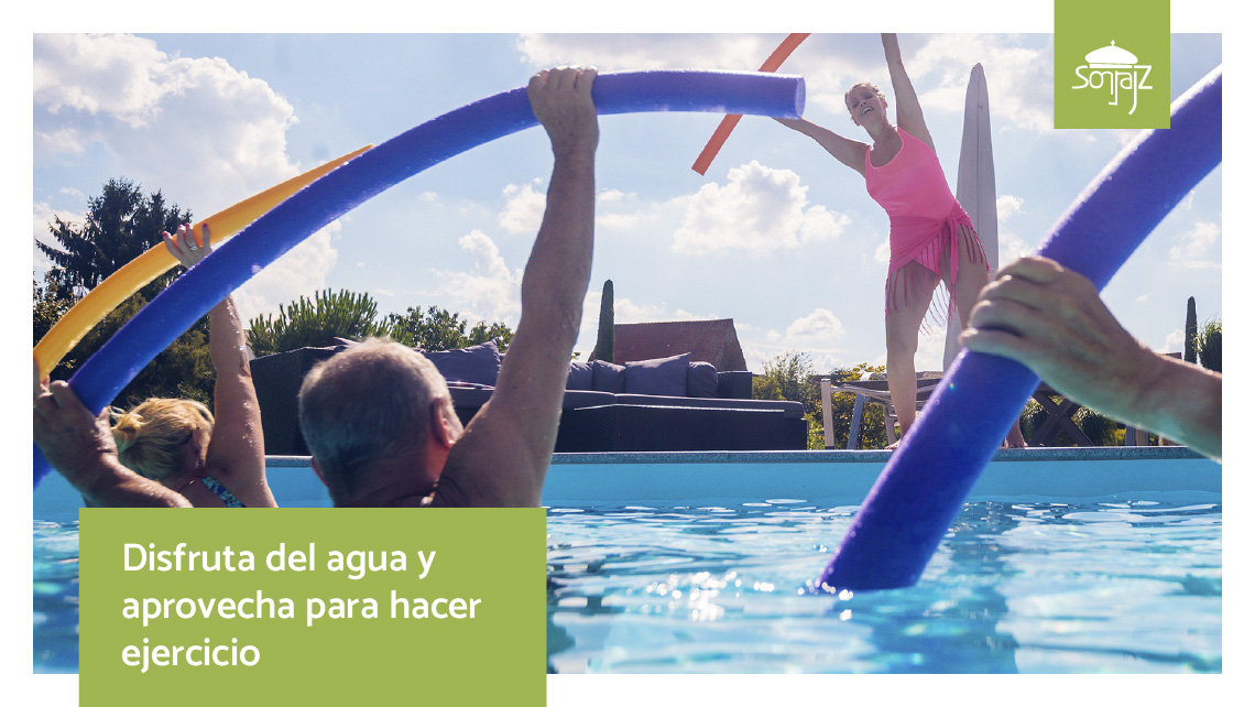 Disfruta del agua y olvida el sedentarismo