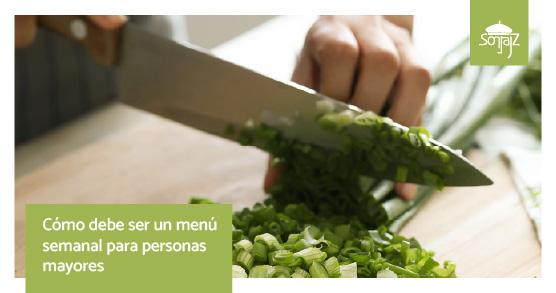 Cómo crear un menú semanal para personas mayores
