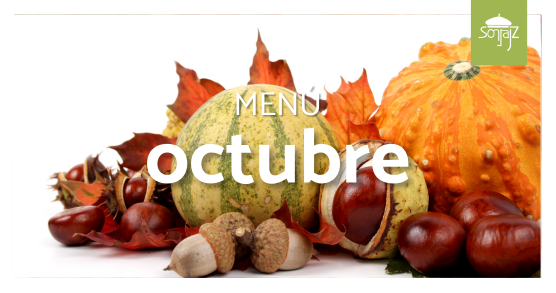 El otoño acaricia nuestros platos en Sonraíz