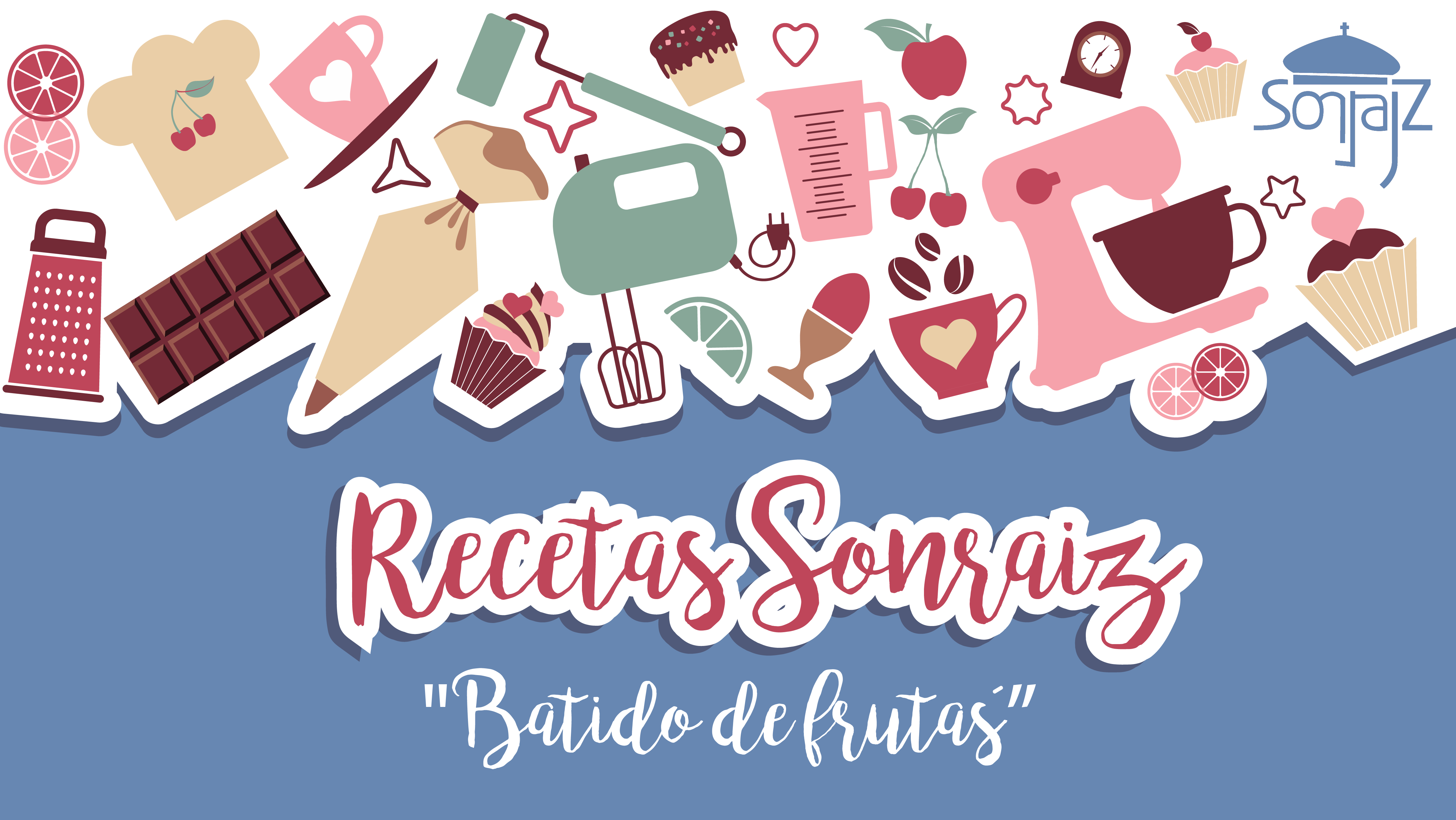 Receta Sonraíz - Batido de frutas