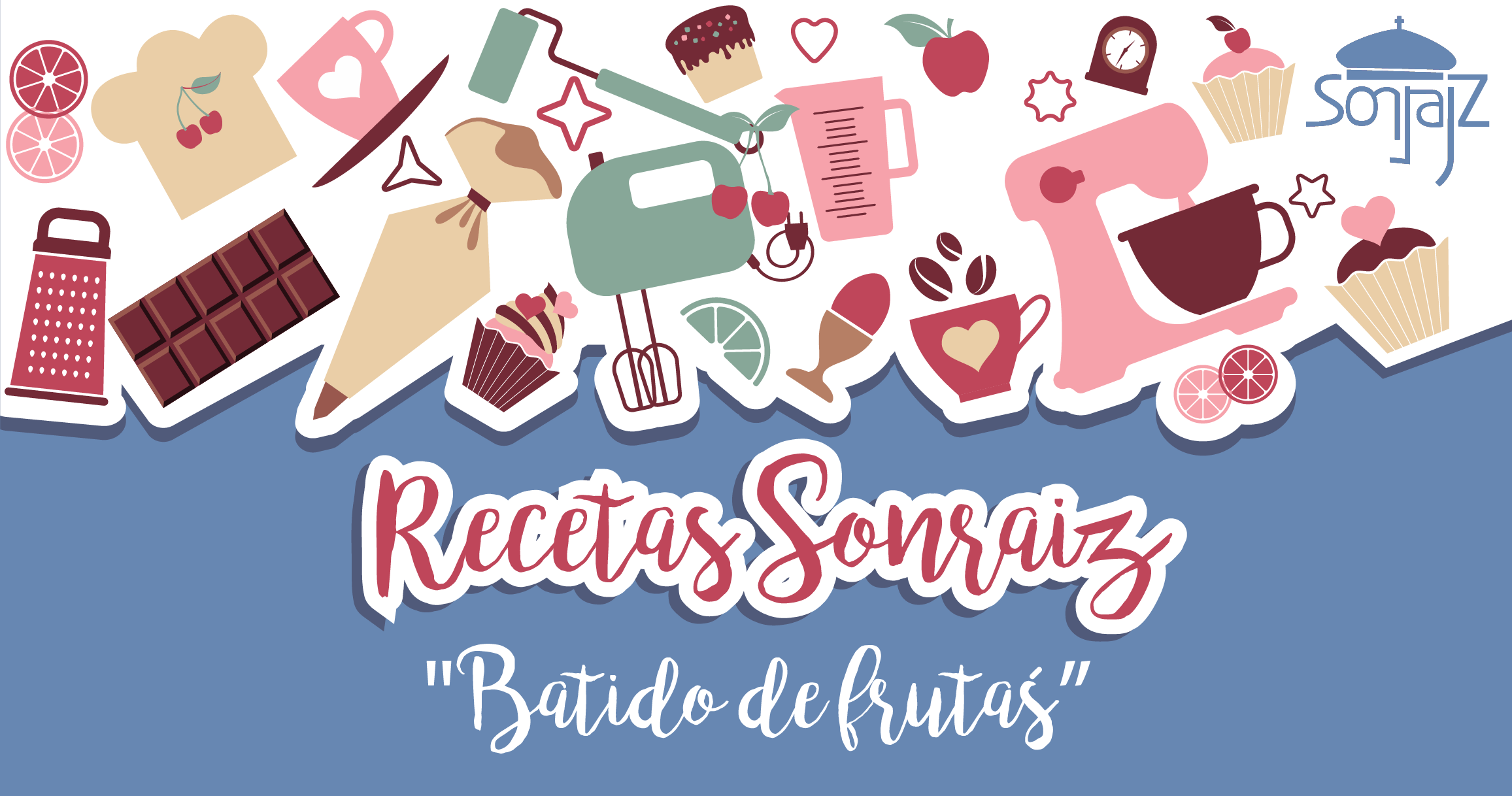 Receta Sonraíz - Batido de frutas