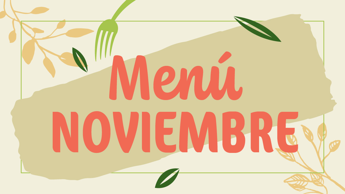 Menú de noviembre en Sonraíz